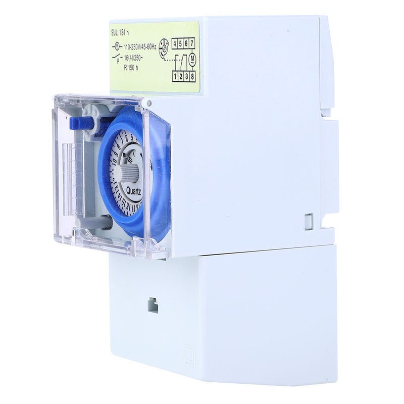 SUL181h Mechanical Timer 24 Hours Quartz Motor Timer Switch Relay 110~230VAC 16A - Image 3