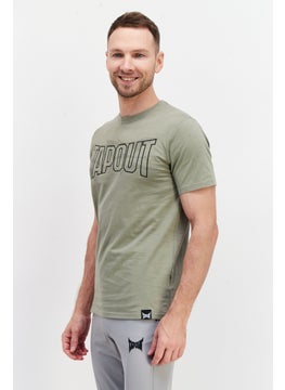 Men Crew Neck Short Sleeve Brand Logo T-Shirt, Olive - pzsku/Z14BCF00D6D97B8A9051DZ/45/_/1737987388/18034e64-d23d-451a-b5a5-a10bcfc6033c