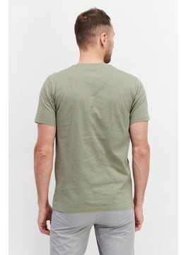 Men Crew Neck Short Sleeve Brand Logo T-Shirt, Olive - pzsku/Z14BCF00D6D97B8A9051DZ/45/_/1737987526/563652e1-fd7b-47f1-a4a4-74fa8cc39c1c