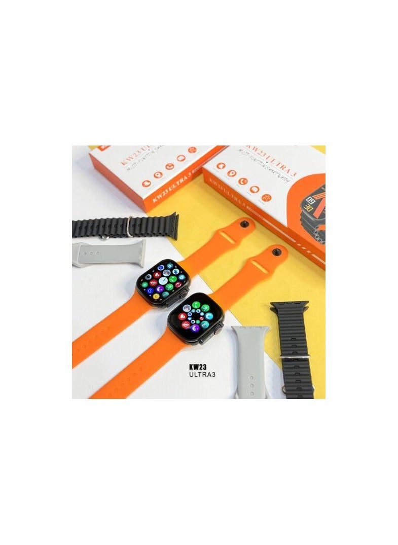 Generic - KW 23 ULTRA 3 MULTI-FUNCTION SMART WATCH - Image 1