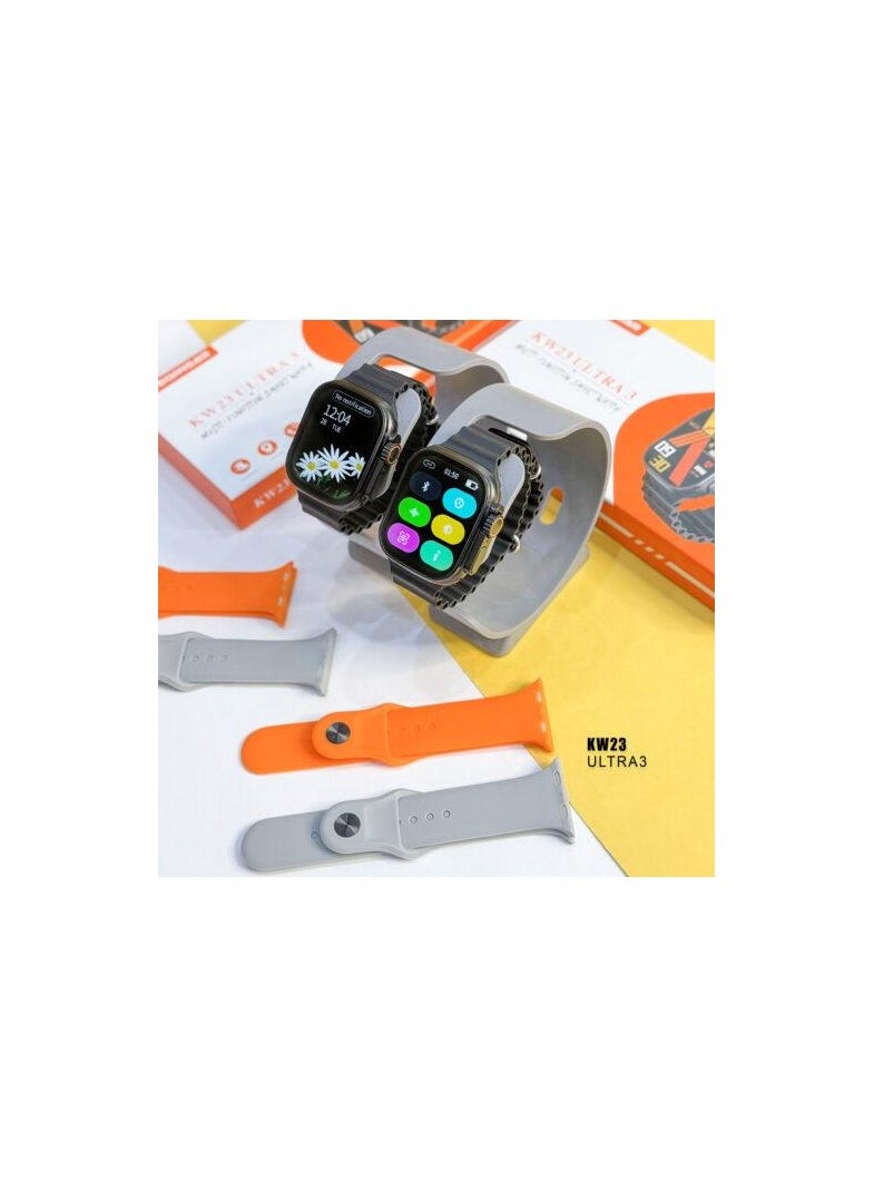 Generic - KW 23 ULTRA 3 MULTI-FUNCTION SMART WATCH - Image 1