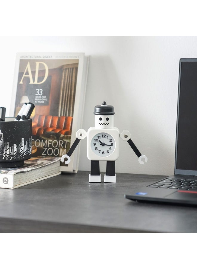 Cambridge Robert Wall Clock Classic Design  Elegant Home Decor Silent Movement for Living Room or Office Stylish Wall Clock 11X4.9X11.2Cm White - Image 3