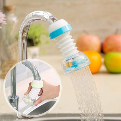 Inditradition 360° Rotating Water Saving Faucet Sprayer, Water Filter Nozzle (Plastic) - Image 3