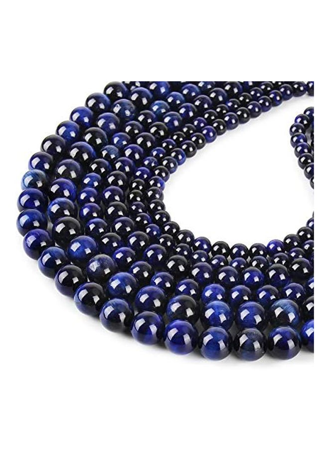 Generic - Blue Tiger Eye Beads, Grade AAA Gemstone Round - Image 1