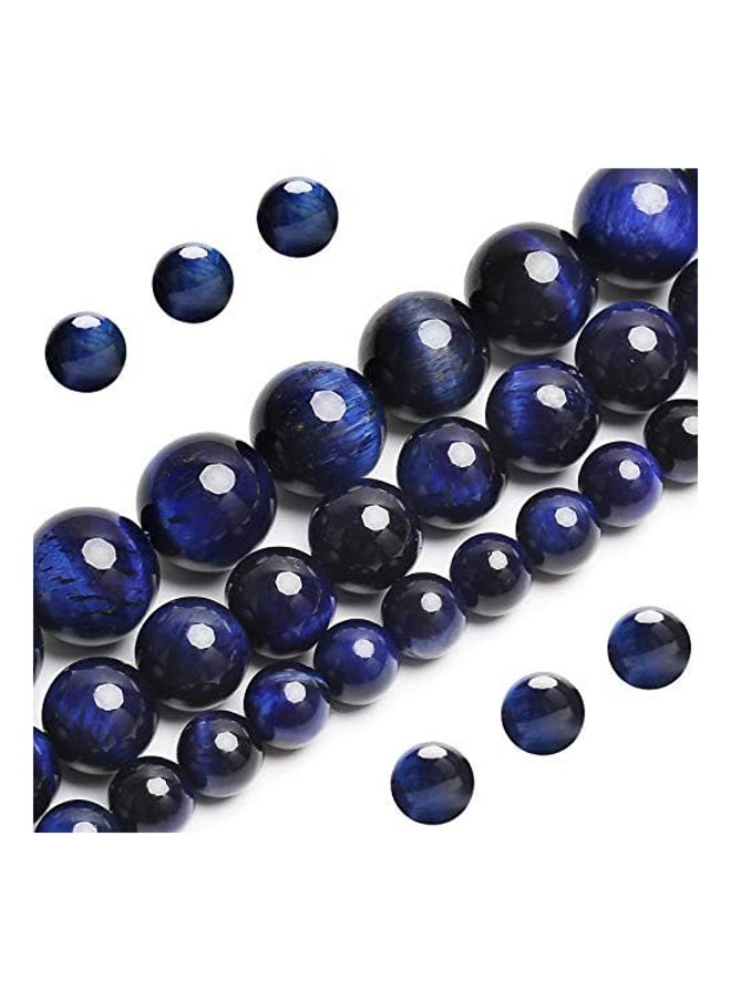 Generic - Blue Tiger Eye Beads, Grade AAA Gemstone Round - Image 1