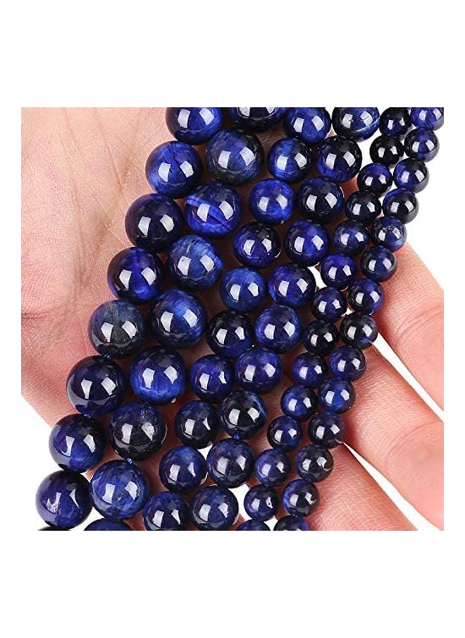 Generic - Blue Tiger Eye Beads, Grade AAA Gemstone Round - Image 1