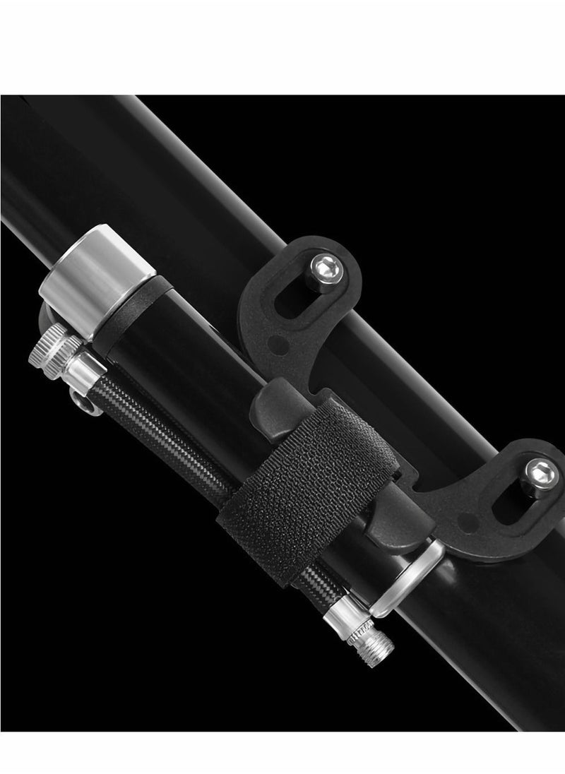Excefore Mini Bike Pump Portable Pumps for All Bikes, 120PSI High Pressure Bicycle Hand Pump, Tyre Small Lightweight Presta Schrader Valve with Ball Needle, Balloon Needle  - Image 4