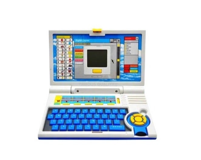 Sky Tech Educational Laptop Computer Toy for Kids – 20+ Interactive Learning Activities with Mouse – Early Learning Machine for Children Ages 3+, Teaches Letters, Words, Music, Games & More - Image 1