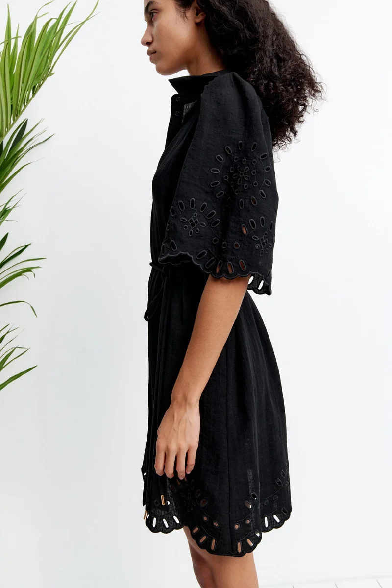 H&M Broderie anglaise dress