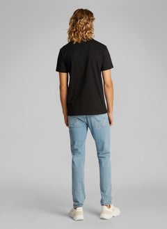 Calvin Klein Jeans Monogram Print Crew Neck T-Shirt  - Image 2