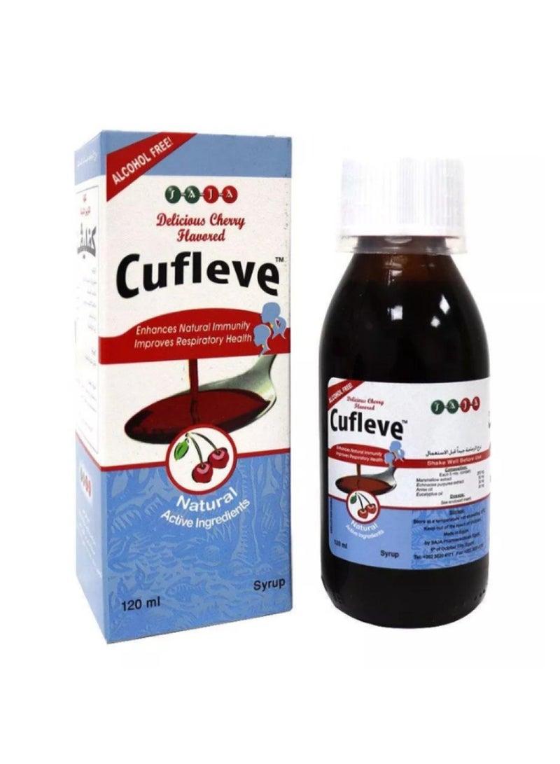 Cufuo Cufleve Natural Dry Cough Syrup 120ml  - Image 2
