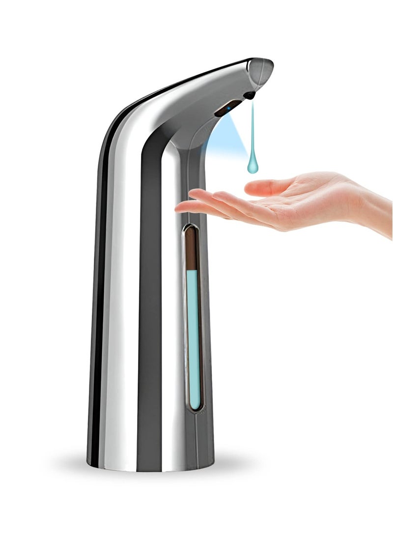 SYOSI Automatic Soap Dispenser, Touchless Countertop Electric Hand Soap Dispenser, 13.53 oz/400 ml, Infrared Sensor Shower Hand Sanitizer Soap Dispenser for Bathroom, Kitchen - Image 1