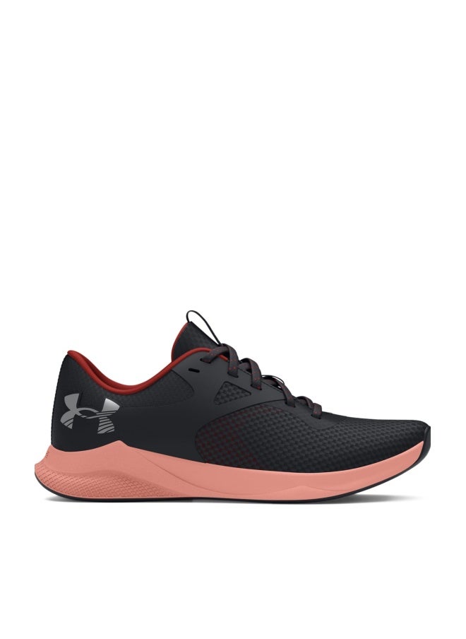 UNDER ARMOUR حذاء كروس ترينر تشارجد أورورا 2 للنساء من أندر أرمور - أسود/وردي كانيون/فضي معدني - Image 1
