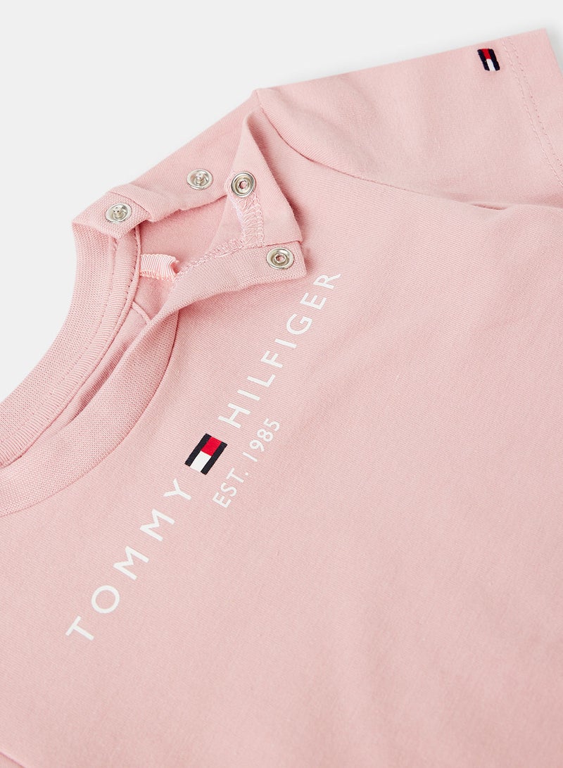 TOMMY HILFIGER Baby Girls Essential T-Shirt and Shorts Set - Image 3