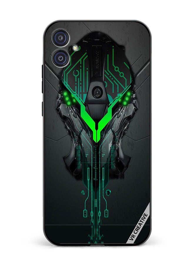 VR CREATIVE Protective Case Cover For Samsung Galaxy M04/F04 Logo Design Multicolour - Image 1
