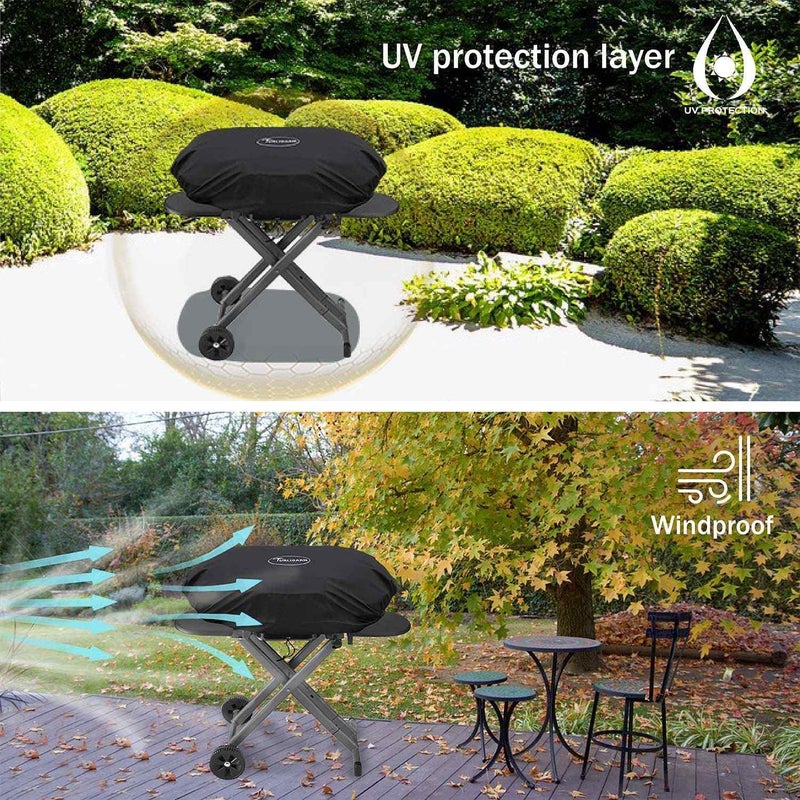 غطاء فرن متين لاستخدامه مع أفران Coleman Roadtrip LX/LXX/LXE/285 و Smoke Hollow 205، بالإضافة إلى ملحقات أفران Coleman Roadtrip. - Image 5