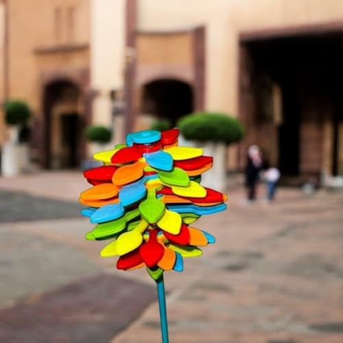 SHAKTISM Candy Flower and Candy Flume Lollipops, Spinning Lollipop Toy, Stress Relief Toy, Multicolour - 1Pc - Image 4