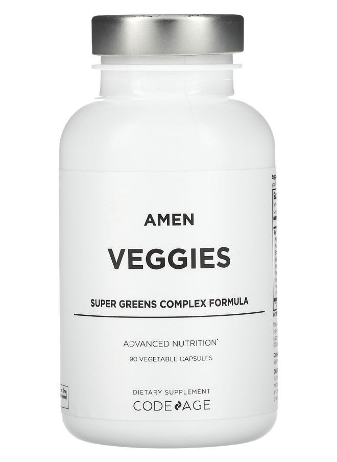Codeage Amen Veggies 90 Vegetable Capsules 