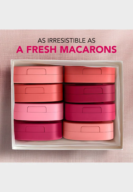 BOURJOIS PARIS Macaron Melt Lip & Cheek Flush  - 1 - Macarose, 8g
