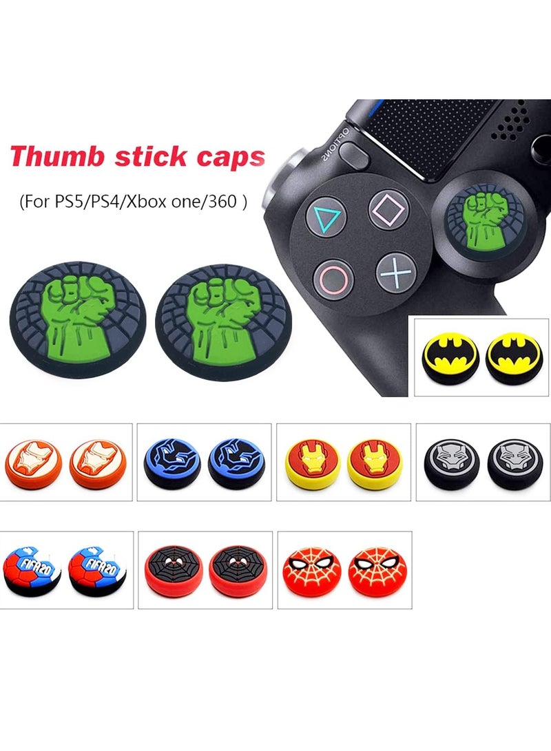2-Piece Galaxy Thumb Grip Set For PS4/PS5 Controllers - Image 5