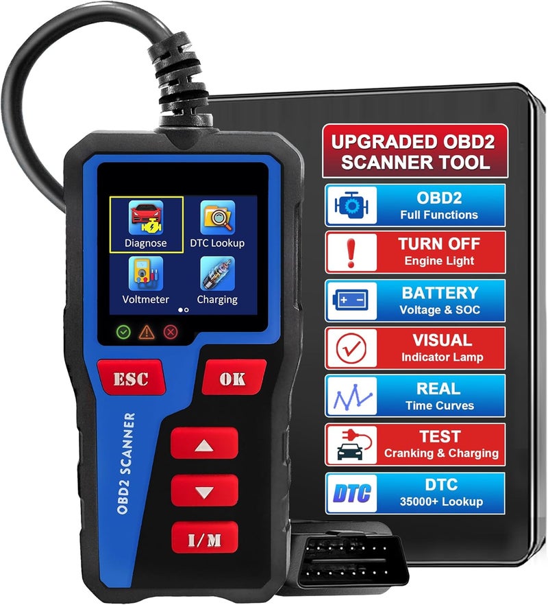 iKiKin قارئ رموز السيارات iKiKin AT300 OBD2 - Image 1