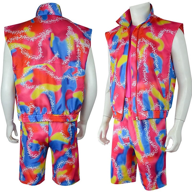 Y&D Movie Rollerblade Outfits Doll Y2K Cowgirl Suits Jumpsuit Dress Hot Pink Men's Women's Couple's Cosplay Costume Mardi Gras Halloween Carnival Masquerade - Image 5