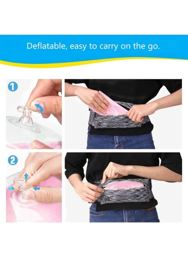 Goolsky عوامات ذراع للبالغين والأطفال - عوامات سبلاش-إنك الفنية للسباحة، عوامات قابلة للنفخ من PVC للبالغين والأطفال من 3-5-6-12 سنة - Image 2