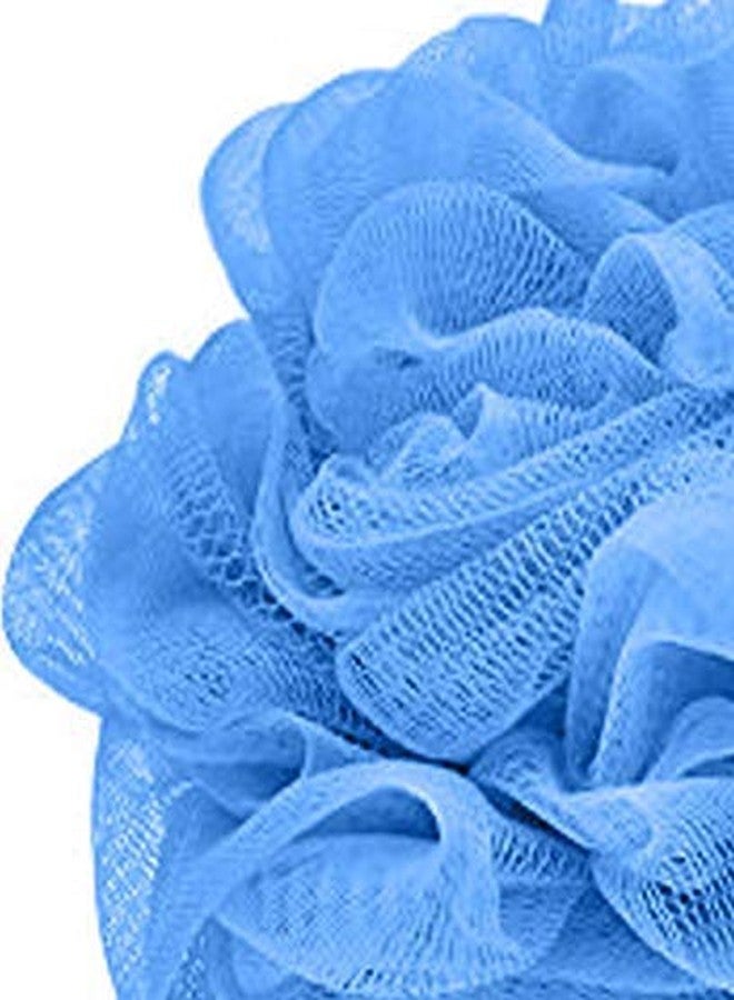 Prime hub Bath Shower Cleansing Soft Round Loofah Sponge Bath Scrubber Loofah For Men And Women, Multi Color, Pack Of 2 - Image 3