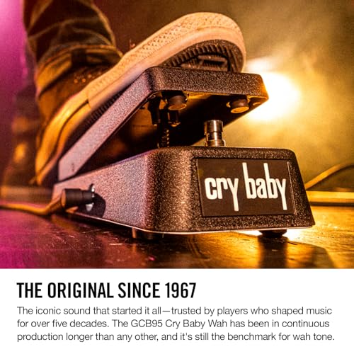 Dunlop Original Cry Baby, 1/4 inch Audio Jack Standard Wah (GCB95) - Image 2