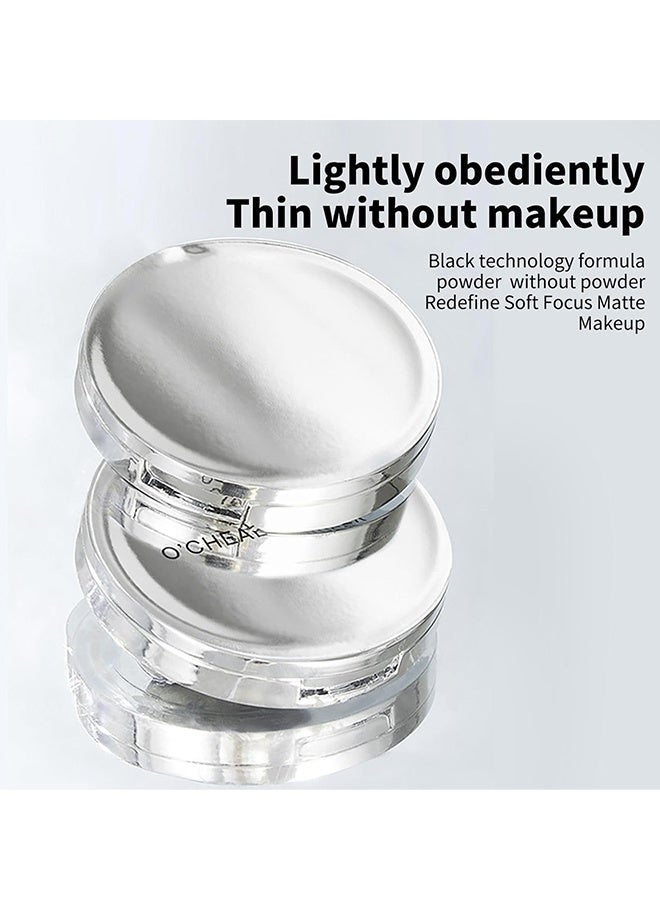 OCHEAL Lightweight Soft-Light Setting Powder,Oil Control Concealer Pressed Powder, Translucent Jelly Setting Powder Foundation, Long-Lasting Flawless Reduce Pores Lightweight Matte Waterproof Face Cosmetics, Cruelty-Free&Vegan - Image 3