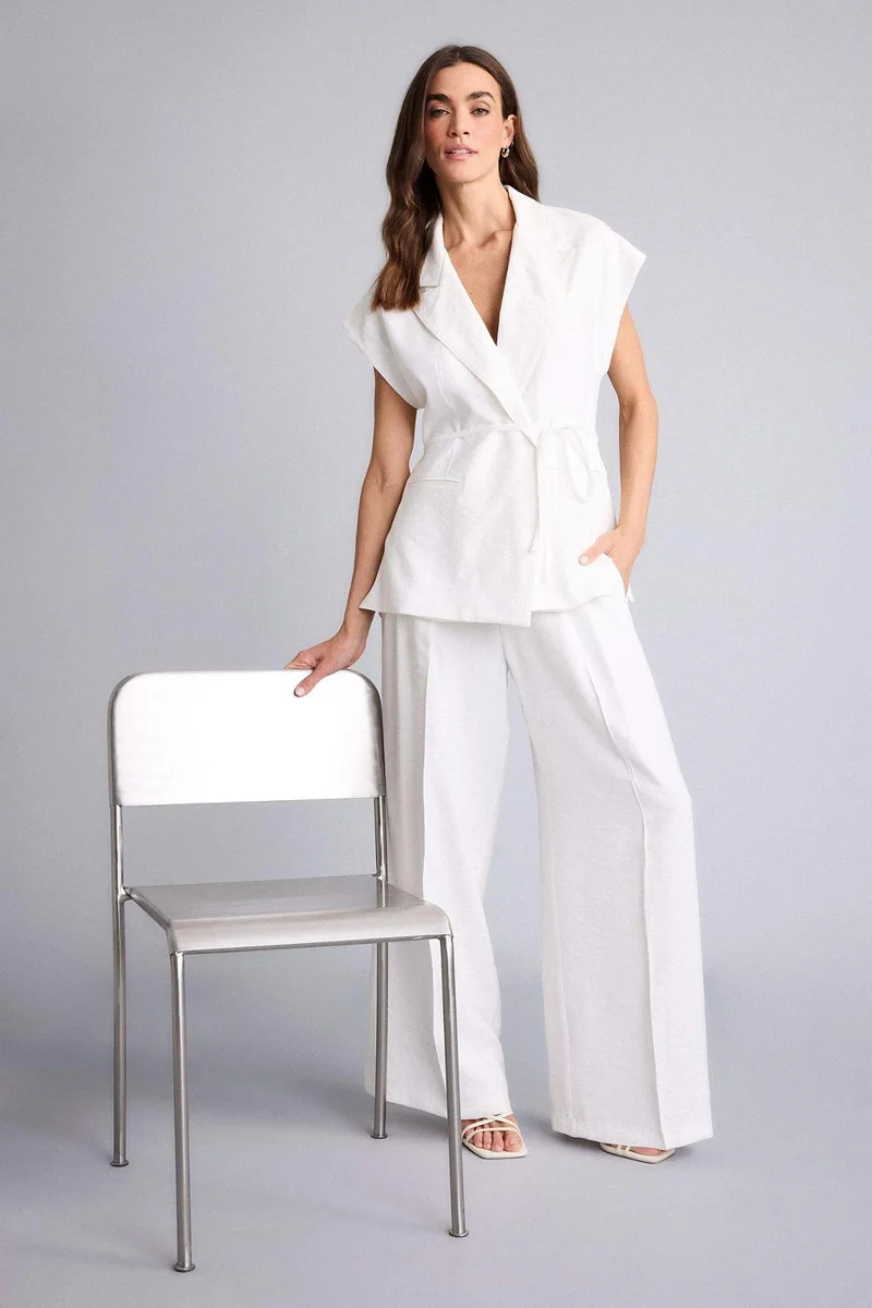 ديفاكتو Wide Leg Sensual Trousers