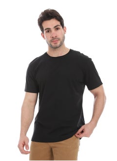 Andora Essential Plain Short Sleeves T-Shirt_ Black  - Image 2