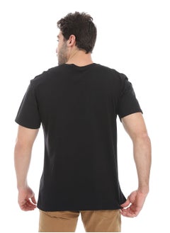 Andora Essential Plain Short Sleeves T-Shirt_ Black  - Image 3