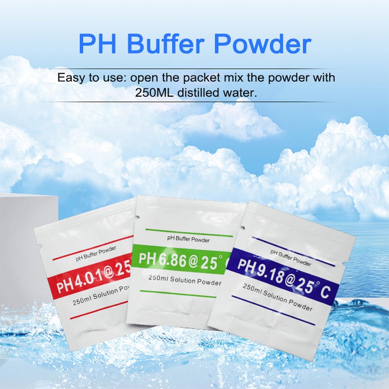 PH Meter Calibration Point 3 Type PH Buffer Powder Set Measure Calibration Solution Powder For PH Test Meter - Image 4