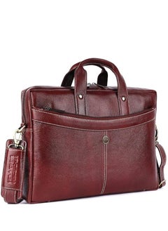 HAMMONDS FLYCATCHER Men's Brown Laptop Leather Bag |15.6" laptop | ‎ LB122 (RI9V)  - Image 1