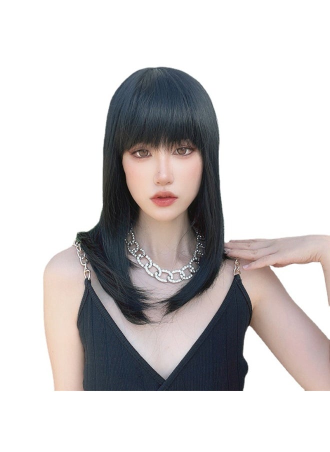 Fashionable Wig - Short Straight Hair with Bangs - pzsku/Z14BEBFC60EB39FF05E6DZ/45/1741566692/498a3468-d59a-453d-ad4b-bae1783551c4