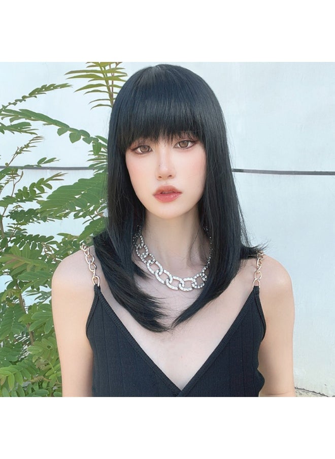 Fashionable Wig - Short Straight Hair with Bangs - pzsku/Z14BEBFC60EB39FF05E6DZ/45/1741566692/f25554eb-ae35-4ee9-a869-72bb48ecacd2