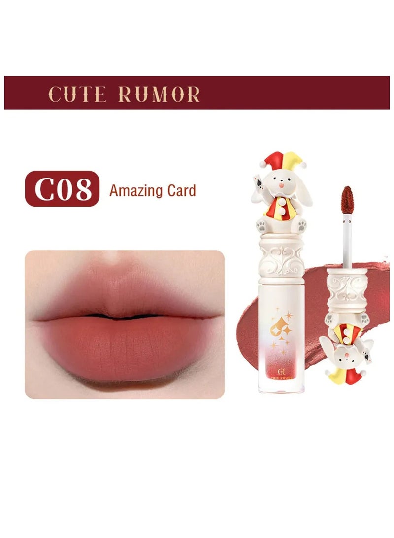 CUTE RUMOR Wonderland Circus Lip gloss- Amazing card C08 - Image 1