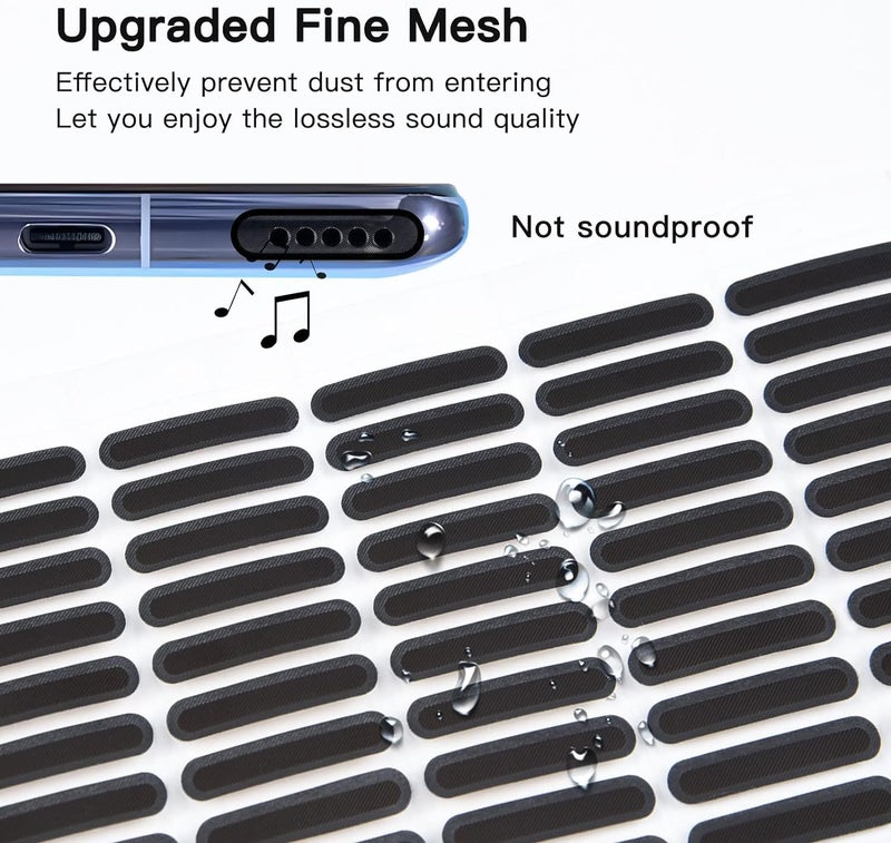 DNESHY Self-Adhesive Mobile Protector Dust-Proof, Shockproof Screen Guard Film, Easy Application, Scratch &Smudge Resistant Universal Fit for All Devices with 1xTweezer & 2X Cotton Wipe(dust Sticker) - Image 4