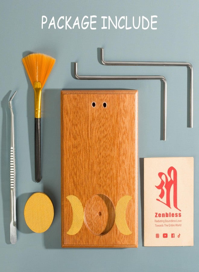 ZenBless Palo Santo and Sage Holder, Incense Burner Holder for Palo Santo & Sage Smudge Sticks, Lasting Burning Sage Holder for Burning Bowl, Ideal for Spiritual Meditation Gift - Image 5