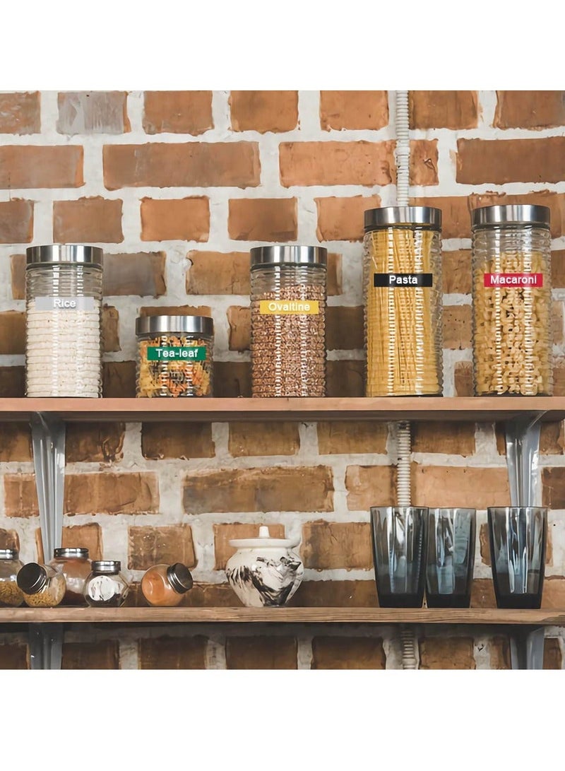 طابعة ملصقات ثلاثية الأبعاد، نموذج صغير من صانعي الملصقات، آلة طباعة الملصقات اليدوية، آلة طباعة ذاتية الصنع، للعمل المنزلي، باللون الأسود مع شريط أسود مجاني وشريط ذهبي - Image 4