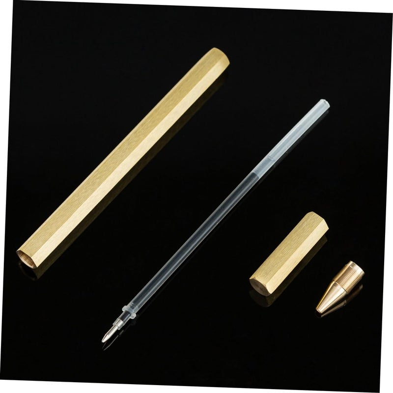 Vintage Copper Gel Pen For Writing Drawing Sketching Office Business Use - Image 5