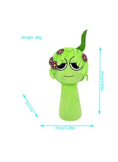 Y&D Sprunki Plush Toys, Sprunky Wenda & Gray Plushies Pillow Stuffed Animal Figure Dolls for Game Fans Gifts for Kids  - Image 2