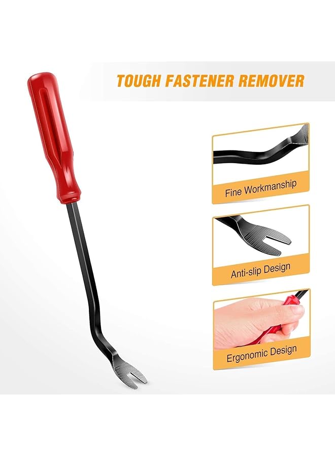 Lonimia Auto Trim Removal Tool Kit, Trim Removal Tool, 5 Pcs Nylon Fiber Material No Cracking Or Bending Ultra-Light Practical Tool, Suitable For Car Audio/Radio System Installing Or Removing Etc  - Image 4