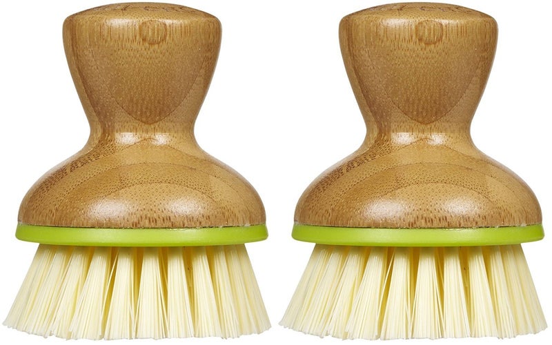 Full Circle Bubble Up Replacement Dish Brush Green 2 Count (Pack Of 1)