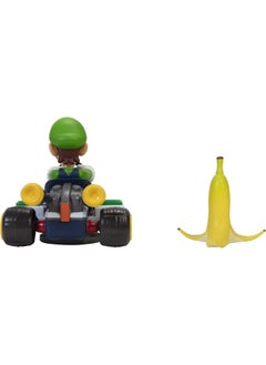 Super Mario Super Mario Spin Out 2.5" MarioKart - Luigi Racer Vehicle  - Image 5