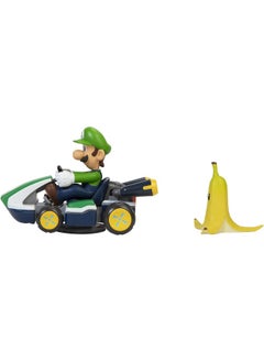 Super Mario Super Mario Spin Out 2.5" MarioKart - Luigi Racer Vehicle  - Image 4