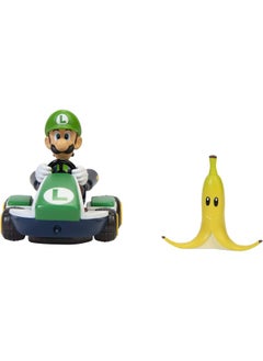 Super Mario Super Mario Spin Out 2.5" MarioKart - Luigi Racer Vehicle  - Image 2