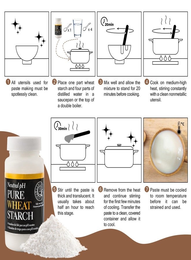 Lineco لاصق نشا القمح النقي من لاينكو 2 أونصة شفاف مخصص LIN-L615-1002 - Image 4