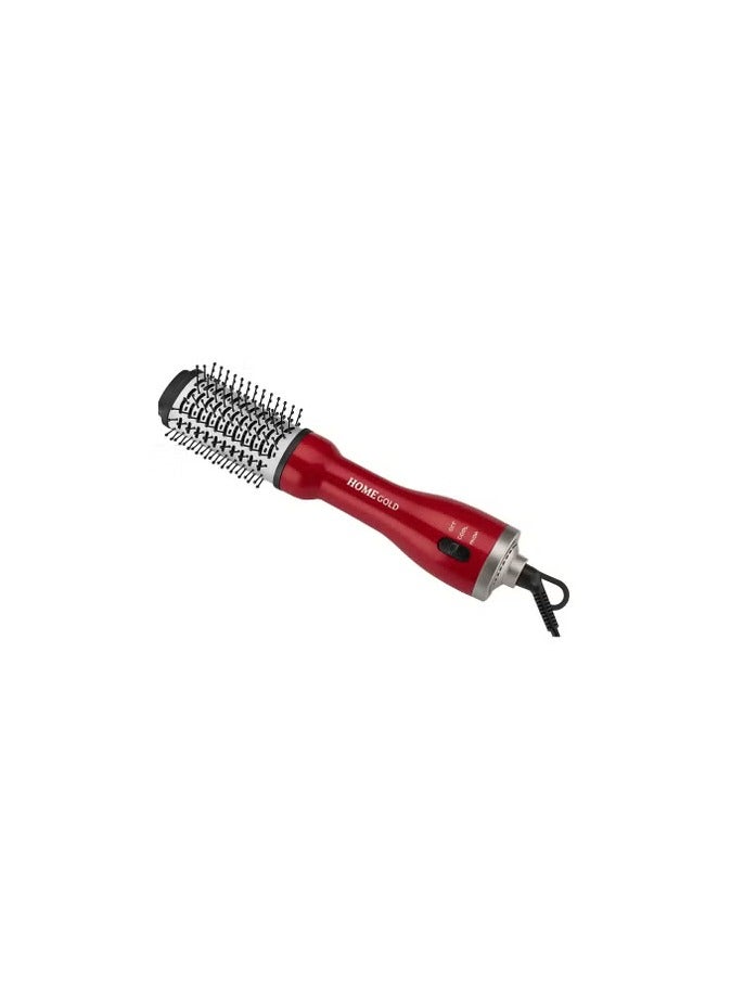 هوم جولد فرشاة Home Gold الهوائية بقوة 1200 واط – 4 إعدادات للحرارة، تصميم دوّار لتجفيف وتصفيف الشعر في نفس الوقت، ( ضمان سنة )_ احمر - Image 5
